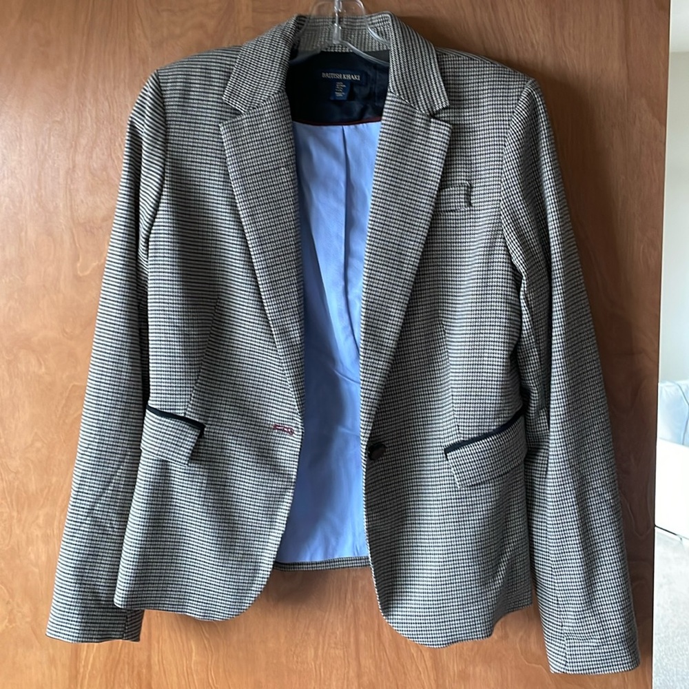 Plaid blazer jacket , NWOT